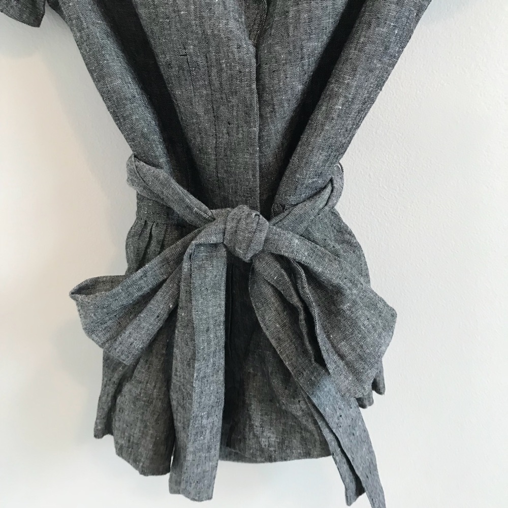 Marbled short sleeve blazer - Picture 3 of 4